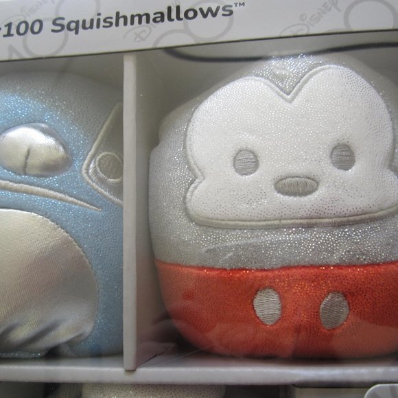 Disney 100 Exclusive Mickey Minnie Stitch Tinker Bell Simba Squishmallows - Picture 5 of 6